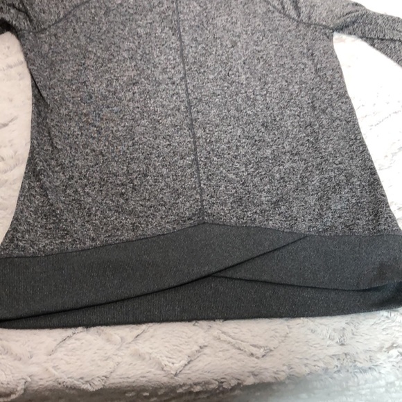 Zella Twist Cowl Neck Tunic Sweatshirt Large - Picture 9 of 11